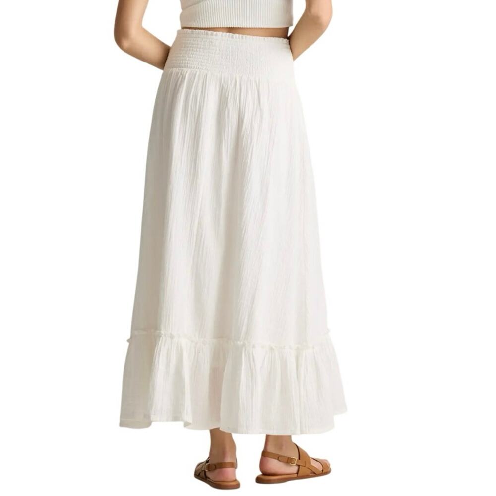 Quince White A-Line Maxi Skirt - Picture 3 of 10